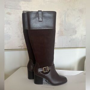 Giana‎ Bernini Women’s Tall Heeled Boots Size 7.5 NEW IN BOX